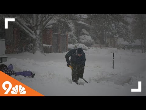 Heart attack risks while shoveling snow