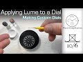 Making Custom Dials: Applying Lume to a Dial