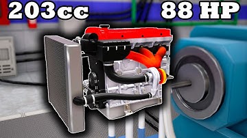 De kleinste en krachtigste drie-in-lijnmotor ooit | Automation The Car Company Tycoon Game