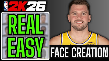 Meest realistische LUKA DONCIC gezichtscreatie NBA 2K26 | GEEN PAUZEREN NODIG | EENVOUDIGE GIDS