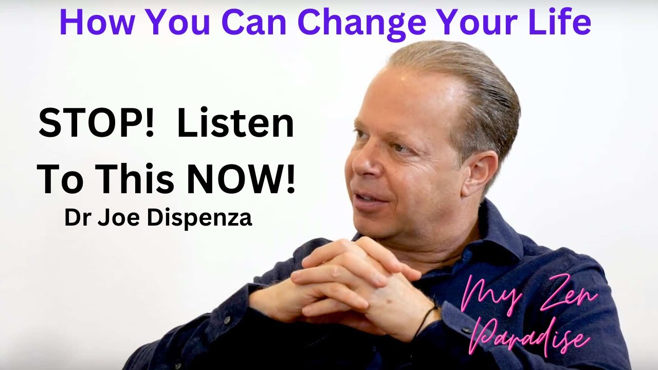 Dr Joe Dispenza This Will Change Your Life ~ LISTEN NOW! - YouTube