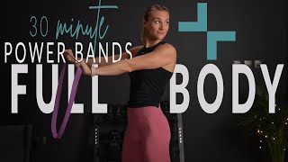 30 min ⚡️POWER⚡️ FULL BODY Resistance Band Workout