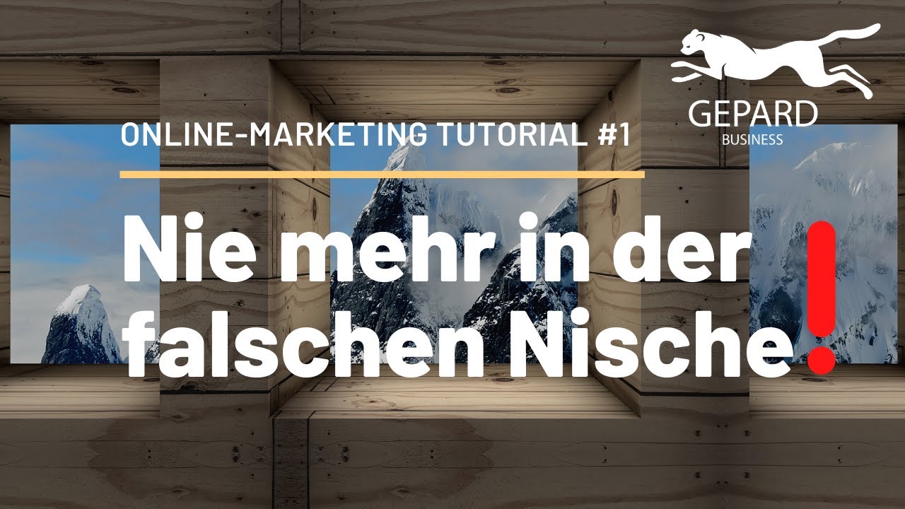 Deine Nische finden mit Beispiel 👈🏼 Nischenfinder #1