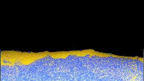 Particle based fluid simulation in CUDA (2D)