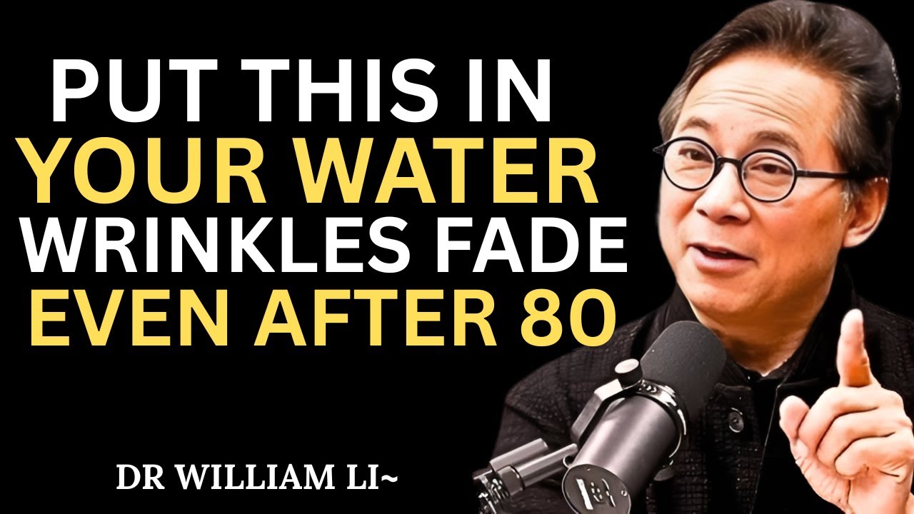 Senior: STOP Drinking Plain Water! Add THIS to Boost Collagen Firm Skin & Smooth Wrinkles DR.William