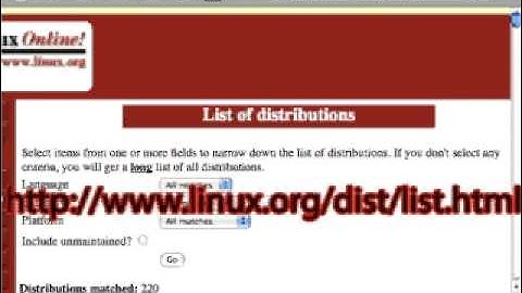 The Linux Foundation Video Site:: How to get Linux
