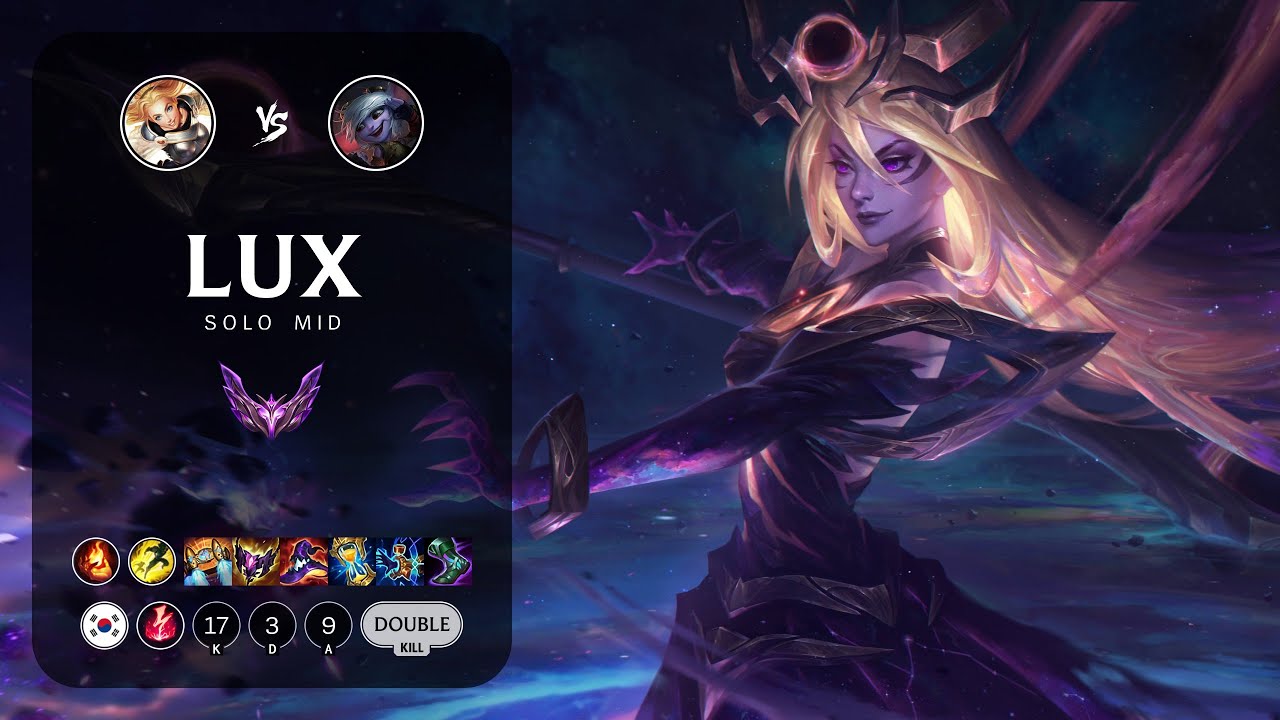 Lux Mid vs Tristana - KR Master Patch 14.2