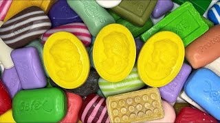 Best of Satisfying Kinetic Sand ASMR ★Cutting soap cubes★FOAM&GLITTER&STARCH★