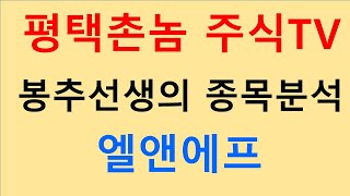 평택촌놈 주식TV 종목분석69 엘앤에프 봉추선생