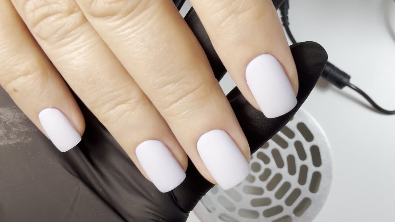 Light Blue Matte Nails | How to Get Long-Lasting Gel Polish