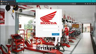 APLIKASI PENDAPATAN JASA SERVICE PADA DEALER HONDA (BERBASIS WEB) screenshot 4