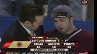 AHL - Stick taps to Joe Whitney of the Albany Devils, named the