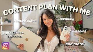 Plan a Month of Content With Me in ONE Day (Ideation, Scripts, Filming Schedule) | WORK WITH ME 👩🏻‍💻 screenshot 1