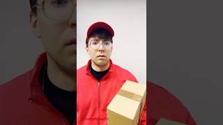 I think i’m done delivering packages after this #wildclips #comedy #reaction #delivery #shorts