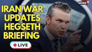 US IRAN WAR LIVE | Pete Hegseth Holds Mega Briefing On Hormuz Blockade, Op Epic Fury | N18G