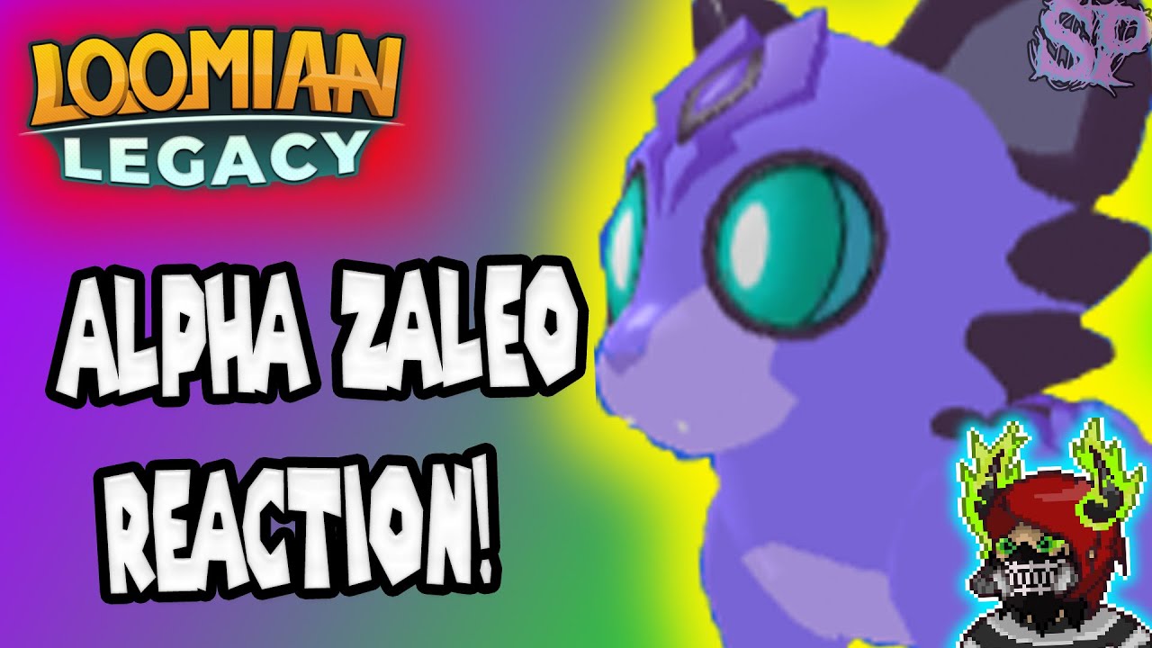Alpha Zaleo Reaction! (Loomian Legacy) (Roblox) (2021) YouTube