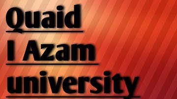Quaid I Azam merit calculation.Merit Formula.Merit list . Eligibility criteria.etc