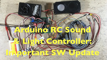 Arduino ESP32 RC Sound And Light Controller: Important Software Update!