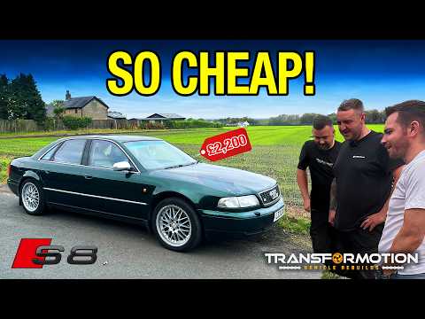 We Rebuild The CHEAPEST Audi S8 In The UK!