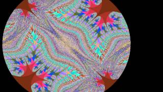Julia Z^2 squre root modifed fractal animation