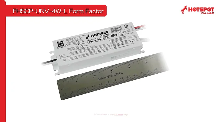 HotSpot 4W Constant Power LED Emergency Backup Driver | Fulham