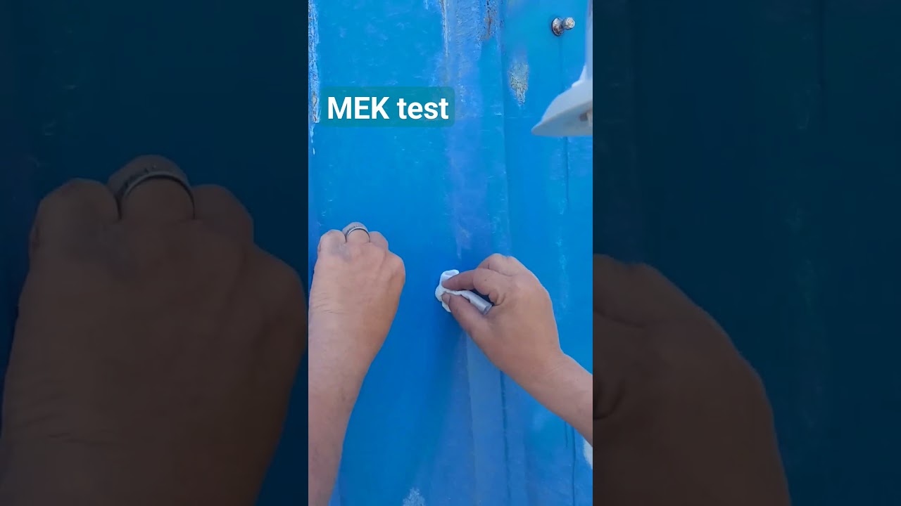 🏗 MEK (Methyl Ethyl Keton) Solvent test 