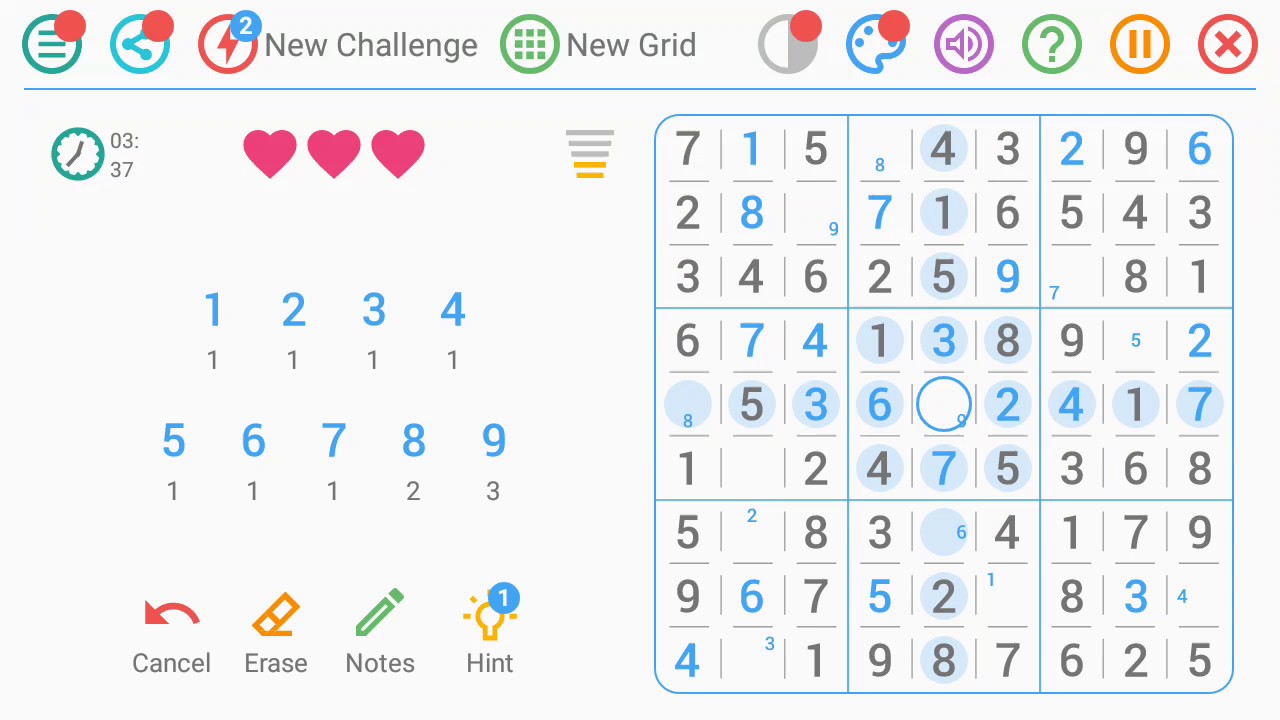 Sudoku Para Impressão. Jogo Nº 76.