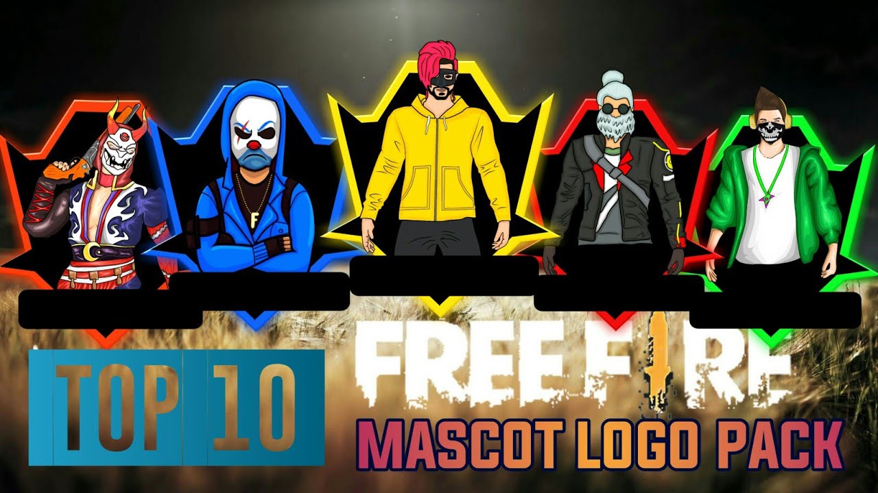  Free Fire Mascot Logo pack  Mascot  Logo  Ultra GFX 