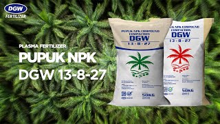 PUPUK NPK DGW 13-8-27 - DGW FERTILIZER