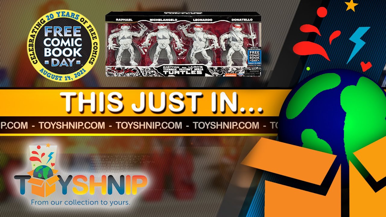 This Just In... Free Comic Book Day Exclusives | TMNT: Ninja Elite Series Black & White