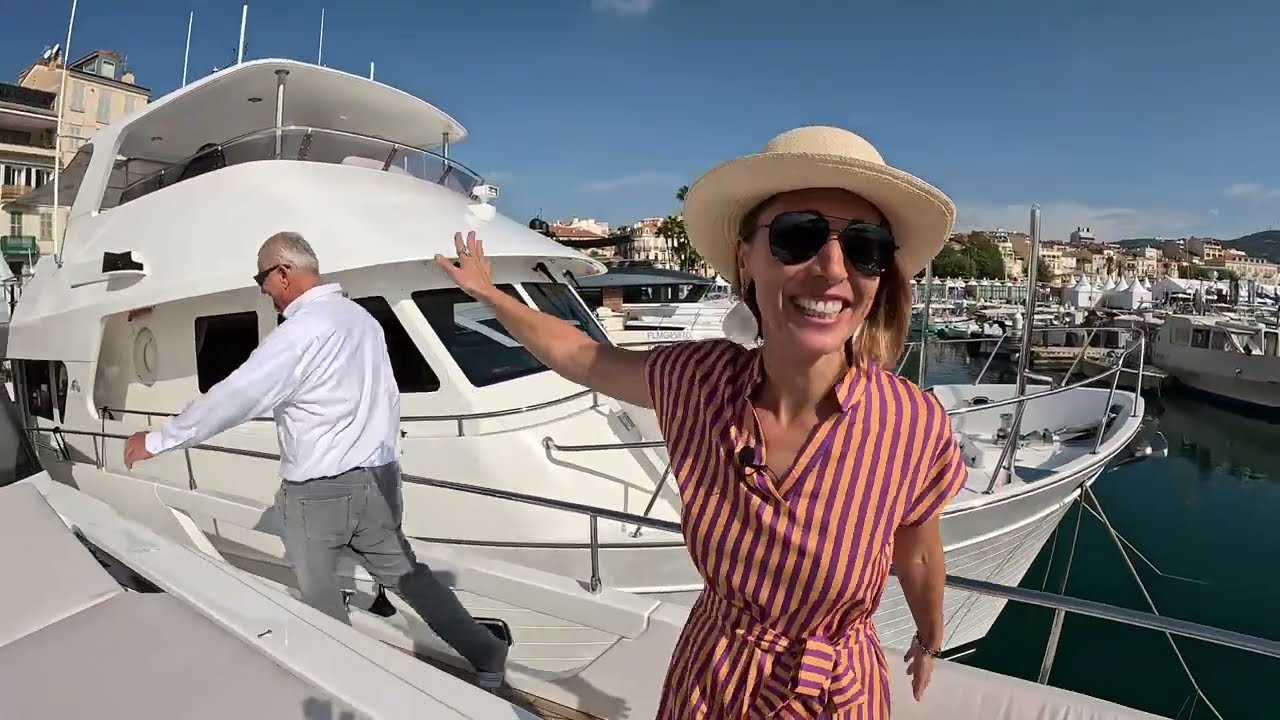 GREENLINE 58 FLY HYBRID Yacht Tour - World Premiere!