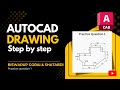 Draw 2D geometry using autocad