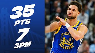 Klay Thompson Drops SeasonHigh 35 PTS In Utah | February 15, 2024