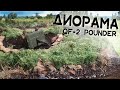 Диорама QF-2 Pounder в масштабе  1/72 | Бронетехника