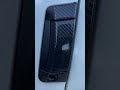 Carbon Fiber Door Handle Covers on a 350Z