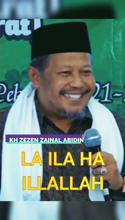 SEMUANYA TIDAK ADA!! YANG ADA HANYA ALLAH..!! MARS TAUHID...!! syair KH. Zezen Zainal Abidin r.a.