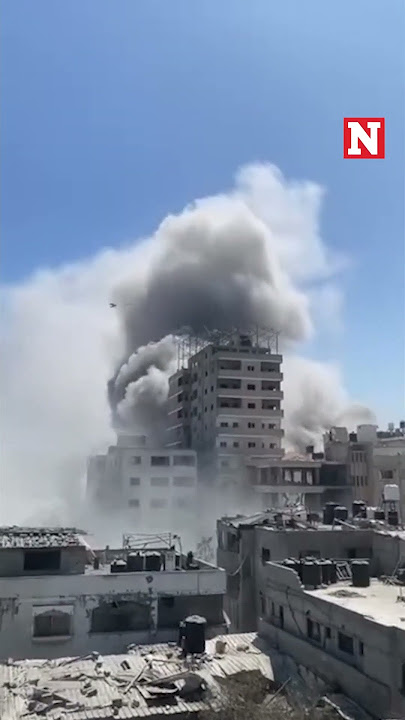 Israel Strikes Another High-Rise Building In Gaza