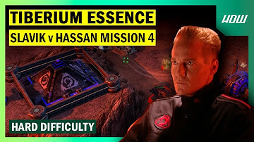 TIBERIAN SUN REMAKE 4K - NOD MISSION 4 DESTROY HASSAN