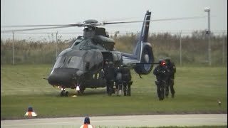 EC 155 of the Federal Police picks up the crew #ec155 #police #spotting