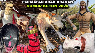 Persiapan Arak arakan SUMUR KETON 2026 Desa MEGU CILIK Cirebon ❗️