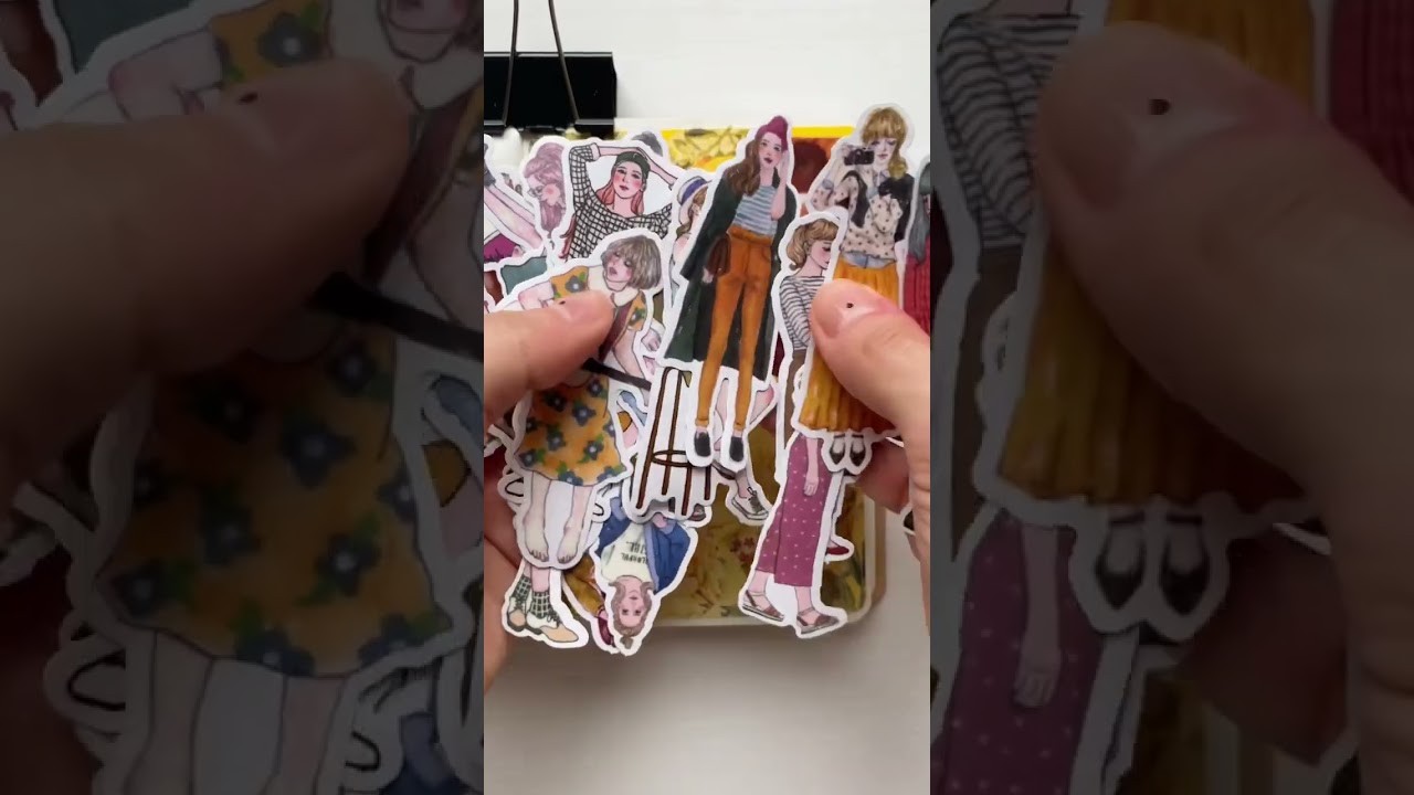 💛 Yellow theme 💛 || ASMR. SCRAPBOOKING. JOURNALING