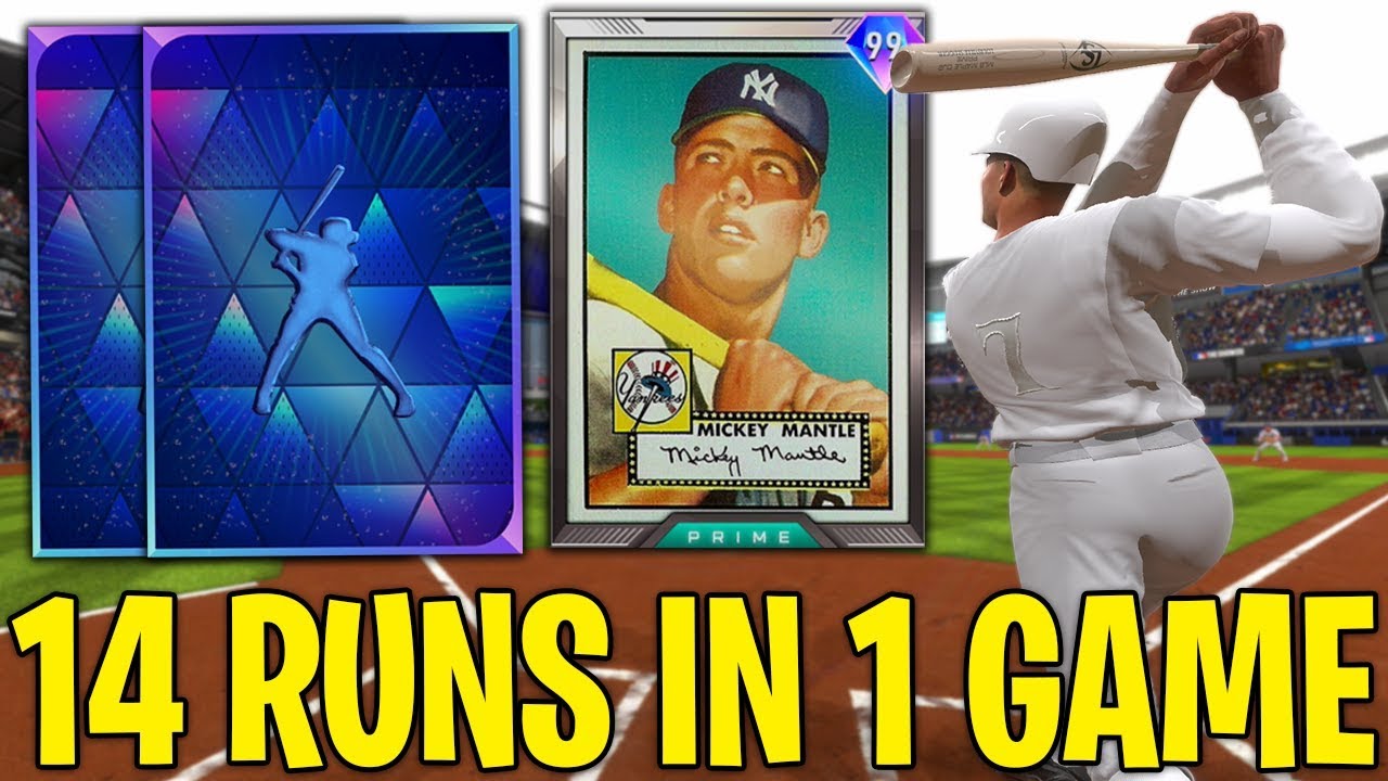 14 RUNS IN 1 BR GAME! PLAYING UNTIL DIAMOND AND 12 WIN OR 2 LOSSES! MLB The Show 20 Battle Royale