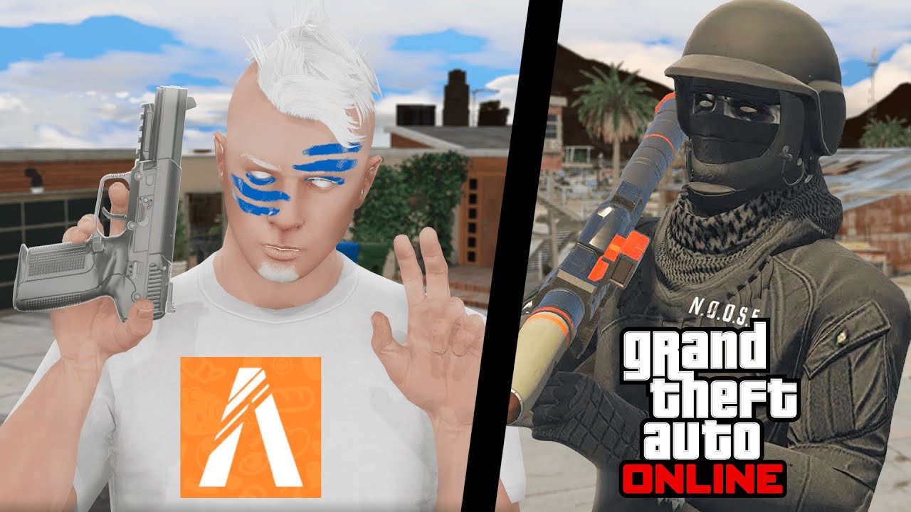 JOGADOR de FIVEM vs. TRYHARD do GTA ONLINE 💀