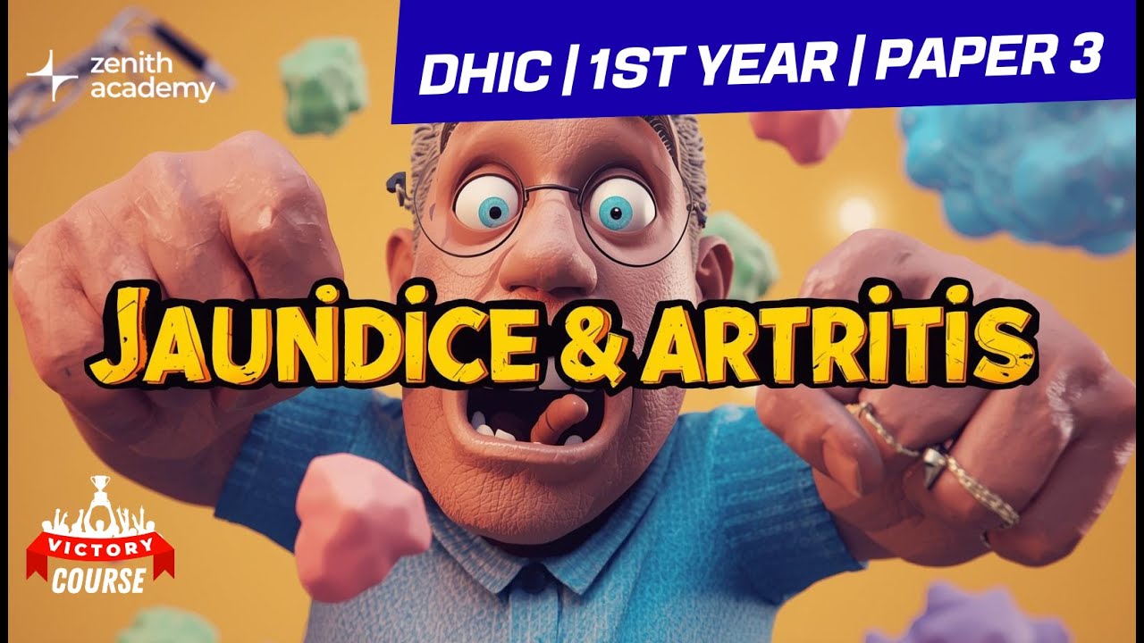 Jaundice & Arthritis (DHIC 1st yr | Paper 3) | Zenith Academy | Victory Course