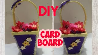 Simple and easy cardboard ideas|| diy recycle cardboard|| room decoration ideas || screenshot 1