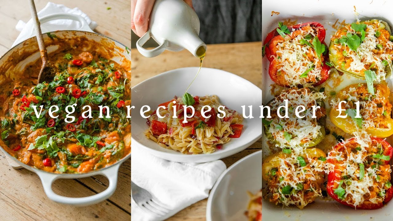 budget-vegan-healthy-easy-veganuary-recipes-under-1-youtube