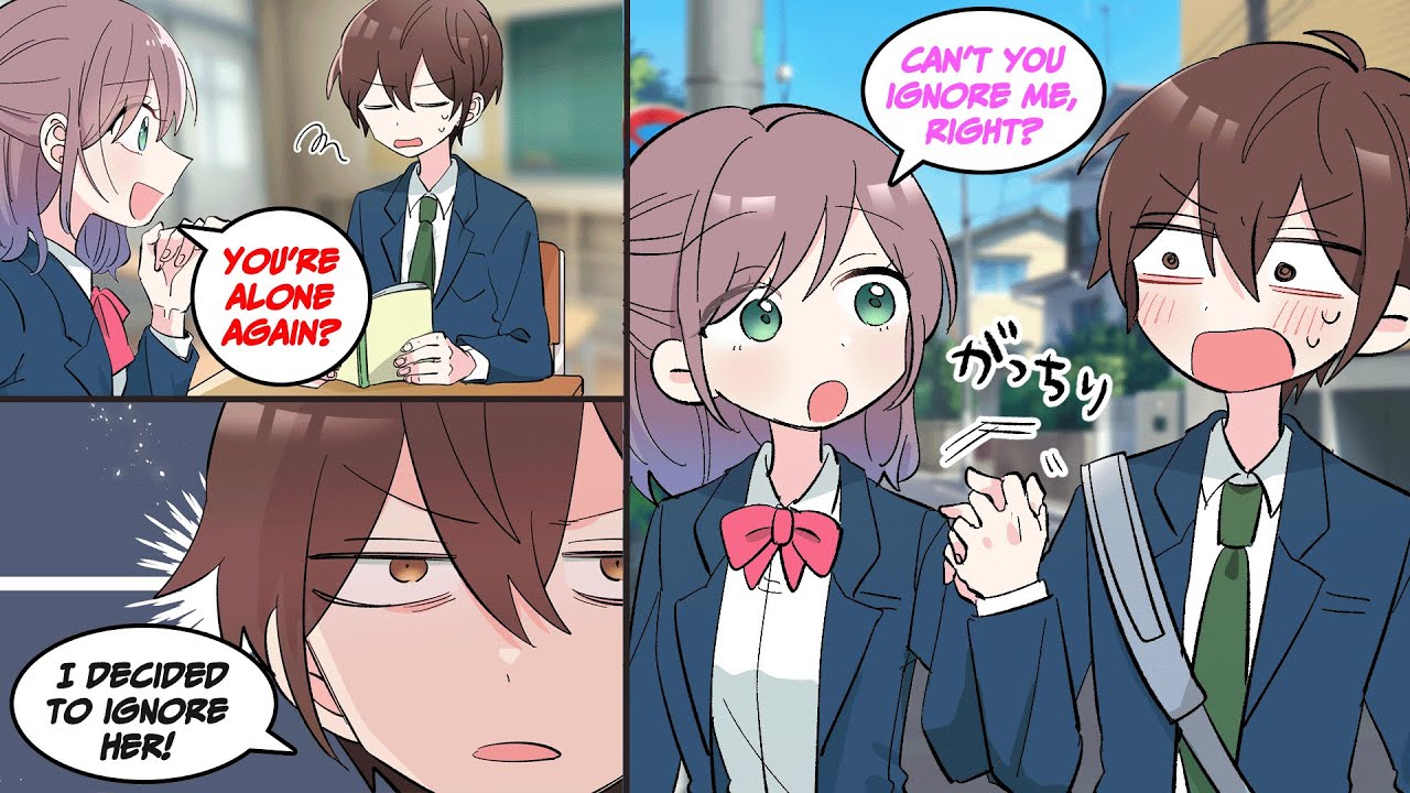 [Manga dub]I tried to ignore my mean childhood friend but it was so