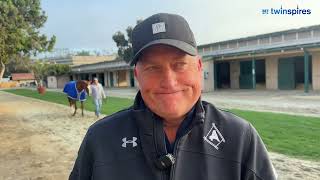 Assistant Trainer Scott Blasi at Del Mar ahead of Breeders' Cup 2024