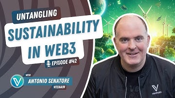 UW3 #42 - Untangling: Sustainability in Web3 with Antonio from @vechainofficial | UW3 Podcast