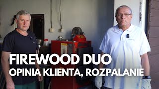 Firewood Duo. Opinia Klienta. Przygotowanie Kotła Do Palenia Drewnem.